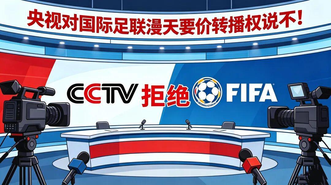真人娱乐-17倍差价21亿天价,央视拒当冤大头,国际足联的傲慢撞上中国底线